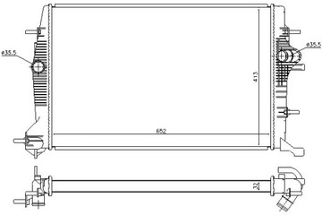 фото thumb №2, Радіаторів двигуна renault grand scenic iii scenic
