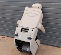 фото thumb №7, Сидіння пасажира ii ряд задній зад mercedes v-klasa w447 шкіра кремовий eu