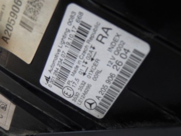 фото thumb №12, Mercedes w205 205 лампа правая led high performance