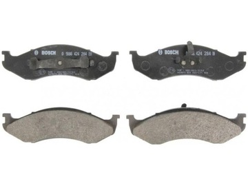 фото thumb №12, Bosch 986 424 284 набір гальмівні колодки гальмівних, гальма дискові