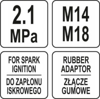 ДАТЧИК YATO УРОВНЯ СЖАТИЯ БЕНЗИН 0-20 YATO + КОРПУС YT-73011