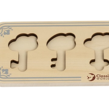 Montessori Puzzle Game Education Classic World Keys Classic World