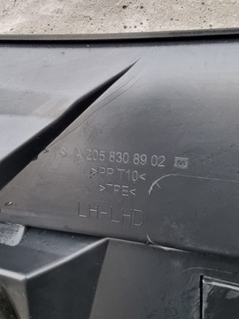 фото thumb №9, Mercedes w205 c-klasa панель під лобовим склом верхній l+p a2058308902 a2058309002