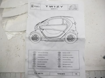 фото thumb №8, Наклейки декоративний renault twizy 8201303741