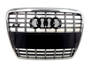 фото thumb №1, Решітка радіатора решітка audi a6 s6 c6 2006 2007 2008 2009 2010 2011 з хром