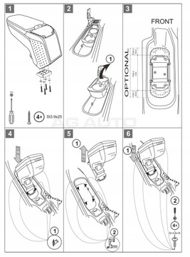 фото thumb №7, Підлокітник arm 2 toyota gt86, 2012- , чорний, arm2-black