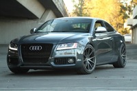 фото thumb №11, Решётка радиатора audi a5 s-line 8t 07-12 rs5 design решётки противотуманных фар чёрный блеск