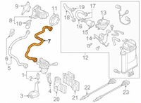 фото thumb №9, Audi a3 8v emission outlet шланг 5q0131149f