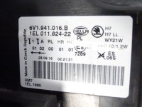 фото thumb №7, Лампа перед передняя правая skoda fabia iii 3 6v 6v1 14-18