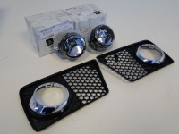 фото thumb №9, Mercedes решётка левая защита na противотуманная фара w бампер 55 amg slk 171 r171 lift