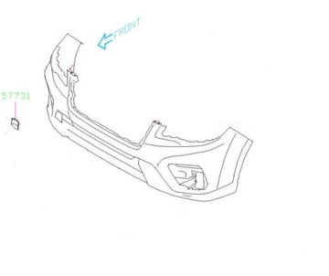 фото thumb №1, Заглушка na hak subaru forester v оригинал 2022-