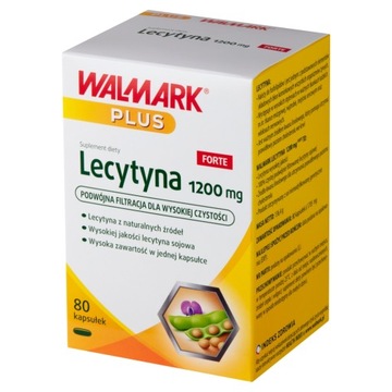 Walmark Plus Лецитин Форте 1200 мг 80 капс.