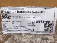 Молдинг кронштейн підсилювач балка кронштейн бампера tesla model y 2020- Оригінал, фото thumb