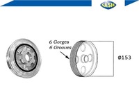 фото thumb №2, Sasic 2150023 колесо пасове, wał колінчастий