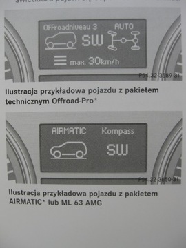 MERCEDES W164 ML 2005-2008 инструкция по эксплуатации PL