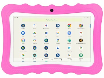 Планшет для детей 7 футов, набор развивающих игр и игрушек, розовый, 2+16 г