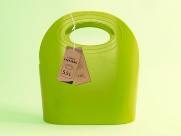 Корзина для покупок CLASSIC Flexibag 5,5 л лайм
