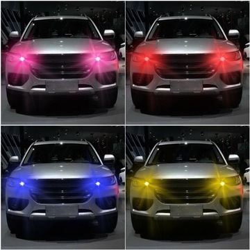 фото thumb №13, 2 лампочки w5w led t10 rgb + pilot daf scania man