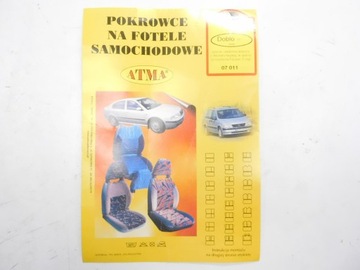 фото thumb №7, Чохли na сидіння автомобільні atma fiat doblo 00- 7011