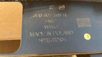 фото thumb №9, Vw golf 8 viii r-face рестайлінг дифузор спойлер 5h6807568r