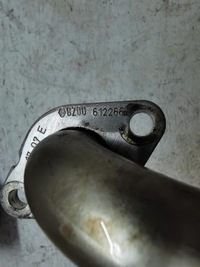 фото thumb №4, Шланг труба egr renault espace iv 2.0 8200612266