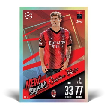 Мультипак Mega Update 1 Match Attax 2024 Новые футбольные карточки