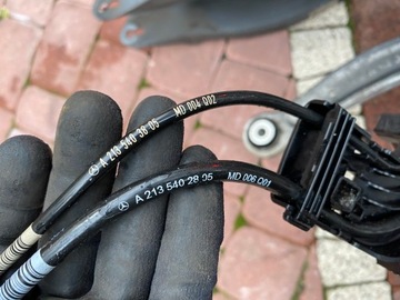 фото thumb №13, Подвешивание правые зад w213 e-klasa mercedes поворотный кулак ступица жгут рычаг