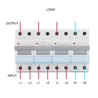 фото thumb №9, 400 vac подвійний перемикач перемикача din din rail кронштейн po jedno hy