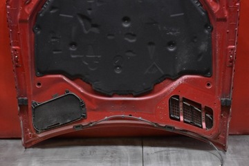 фото thumb №14, Капот крышка двигателя красная mercedes slk r172 11-20