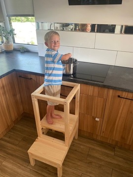 KRAFTEK KITCHEN ASSISTANT Регулируемые ярусы Растет вместе с ребенком SOLID