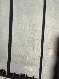 Tesla model y 2020-2025 плита накладка под бампер передний 1812159-00-a Киев, фото thumb