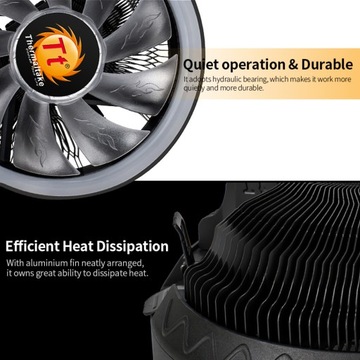 Chłodnica procesora Thermaltake UX100 ARGB Lighting