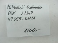 фото thumb №7, Турбонагнетатель mitsubishi asx outlander 2,2 did 49355-01121