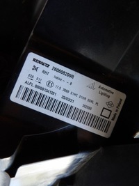 фото thumb №5, Левая передняя лампа dacia duster 260608209r