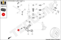 фото thumb №11, Tedgum 00678175 підшипниковий вузол, важіль