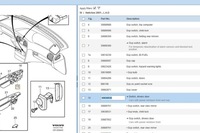фото thumb №8, Кнопка керування вікон лівих передніх двері volvo s40 i vs 30889749