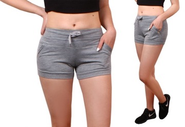 ШОРТЫ короткие хлопковые ШОРТЫ бирюзовые 7232 L/XL