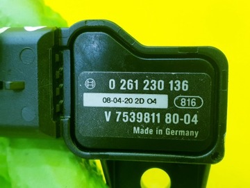 фото thumb №6, Датчик тиску w колекторі map c3 308 ds4 r55 1.4 1.6 vti v753981180