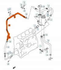 фото thumb №7, Трубка оливи suzuki grand vitara ii 1.9ddis шланг вентиляція картера відповітрювач