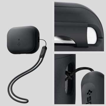 Чехол для AirPods Pro 2, корпус Spigen Silicone Fit