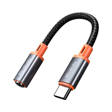 Mcdodo Adapter audio USB-C do AUX mini jack 3.5mm
