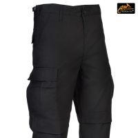Брюки-карго HELIKON BDU Ripstop в стиле милитари ЧЕРНЫЙ ЧЕРНЫЙ L Стандартный