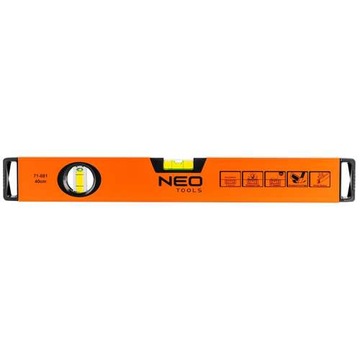 NEO Tools LEVEL 60см АЛЮМИНИЙ 2 LIBELLE