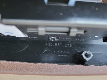 фото thumb №12, Підлокітник обшивка перемикач скла задній audi a6 c7 4g коричнева шкіра оригінальний номер