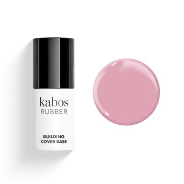 Kabos Rubber Building Cover Base kauczukowa baza budująca Dark Blush 8ml (P