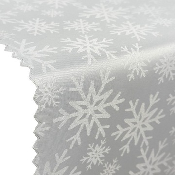 Пятностойкая дорожка Christmas Eve Snow White 40x140 см