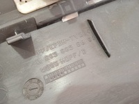 фото thumb №11, Mercedes c-klasa w205 накладка спойлер бампера