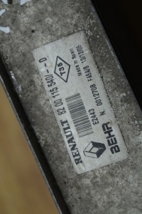 фото thumb №2, Інтеркулер renault scenic ii 1.5 dci 8200115540d