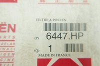 фото thumb №5, Фильтр салонный citroen xsara peugeo partner 6447hp