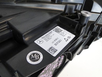 фото thumb №13, Mercedes eqb x243 243 лампа левая фара левый led high performance